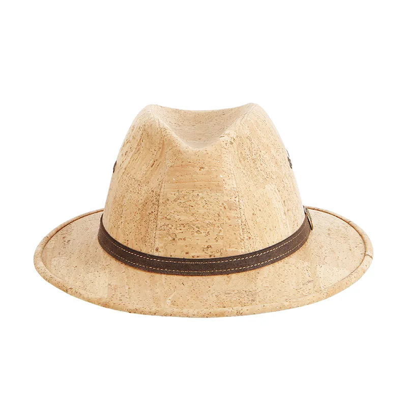 Vintage solhatt i kork for utendørs bruk